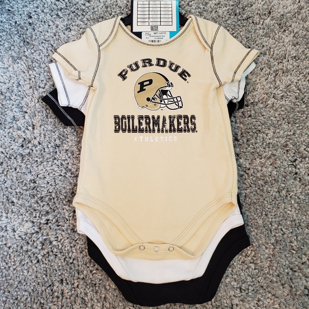 Gen2 18 month Purdue Onesies